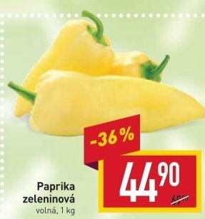 Paprika bílá