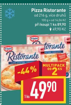 Pizza mražená Ristorante Dr. Oetker
