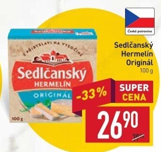 Sýr Hermelín Sedlčanský