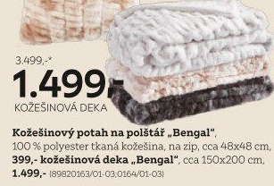 KOŽEŠINOVÁ DEKA