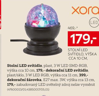 STOLNÍ LED SVÍTIDLO
