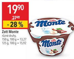 Dezert Monte Zott