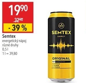 Energetický nápoj Semtex