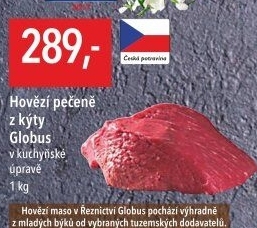 Hovězí pečeně z kýty Globus