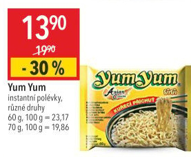 Instantní polévka YumYum