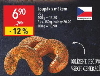 Loupák s mákem