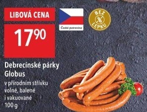 Párky debrecínské Globus