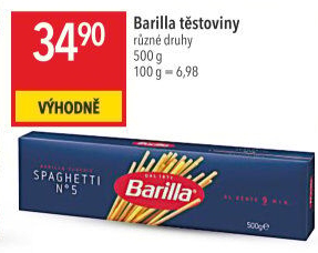 Těstoviny Barilla