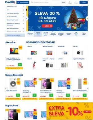 akční leták Planeo Elektro 6.12.2023-12.12.2023
