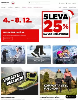 akční leták ALPINE PRO 6.12.2023-12.12.2023