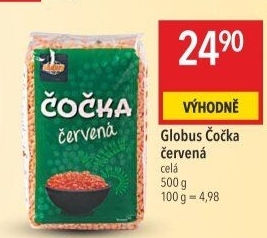 Čočka červená Globus