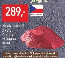 Hovězí pečeně z kýty Globus