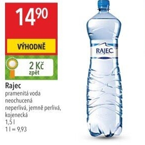 Kojenecká voda Rajec
