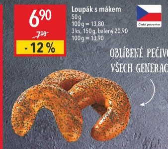 Loupák s mákem