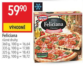 Pizza mražená FelicianaDr. Oetker