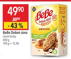 Sušenky BeBe Dobré ráno Opavia