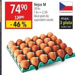 Vejce M