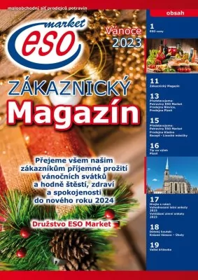 akční leták ESO MARKET 6.12.2023-31.12.2023