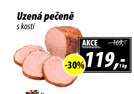 Uzená pečeně s kostí