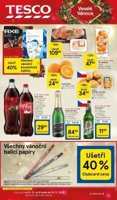 akční leták Tesco 13.12.2023-19.12.2023