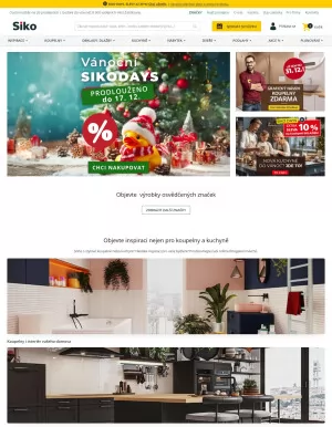 akční leták Siko Koupelny & Kuchyně 12.12.2023-18.12.2023