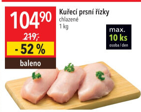 Kuřecí prsní řízky
