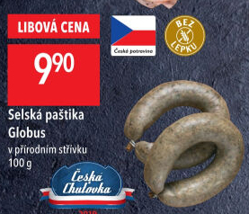 Paštika selská Globus