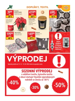 akční leták Globus 13.12.2023-24.12.2023