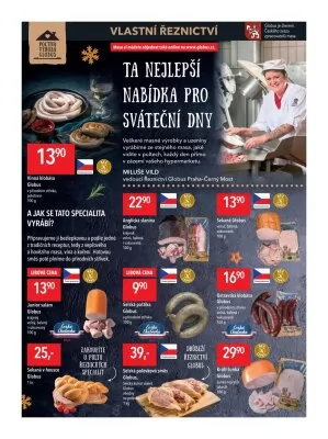 akční leták Globus 13.12.2023-24.12.2023