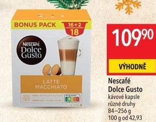 Kapsle Dolce Gusto Nescafé