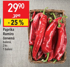 Paprika červená Ramiro