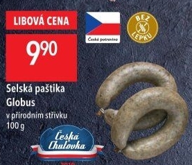 Paštika selská Globus