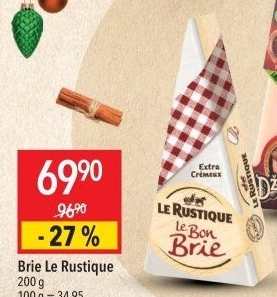 Sýr Brie Le Rustique