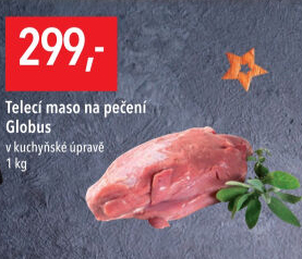 Telecí maso na pečení Globus