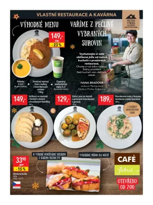 akční leták Globus 13.12.2023-24.12.2023