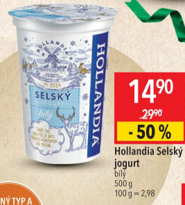 Bílý jogurt selský Hollandia