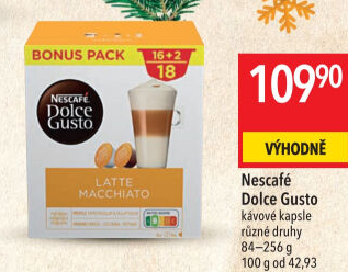 Kapsle Dolce Gusto Nescafé