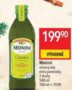 Olivový olej extra panenský Monini