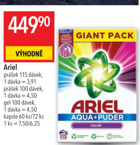 Prací prášek Ariel