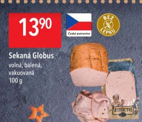Sekaná masová Globus