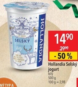 Bílý jogurt selský Hollandia