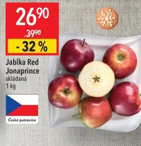 Jablka Red Jonaprince