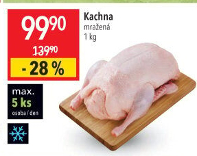 Kachna mražená