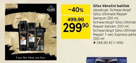 Dárková kazeta Gliss Schwarzkopf