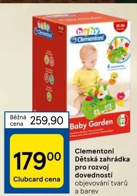 Dětská zahrádka baby Clementoni