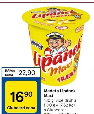 Dezert Lipánek Madeta