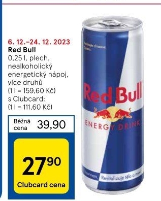 Energetický nápoj Red Bull