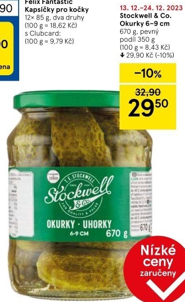 Okurky Stockwell &amp