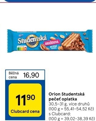 Oplatka Studentská pečeť Orion