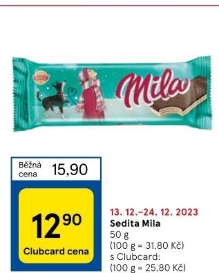 Oplatky Mila Sedita